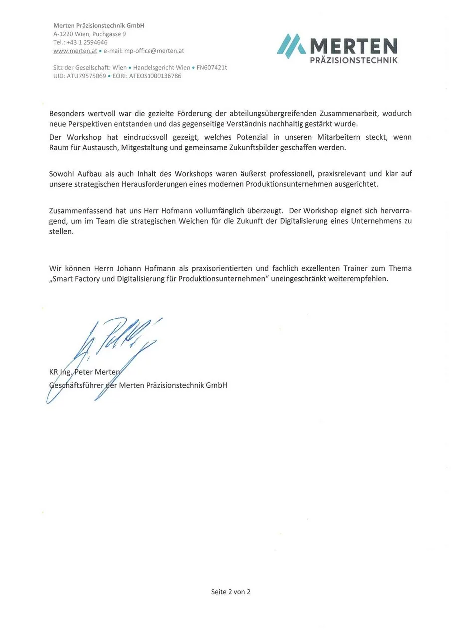 Keynote Speaker - Johann Hofmann